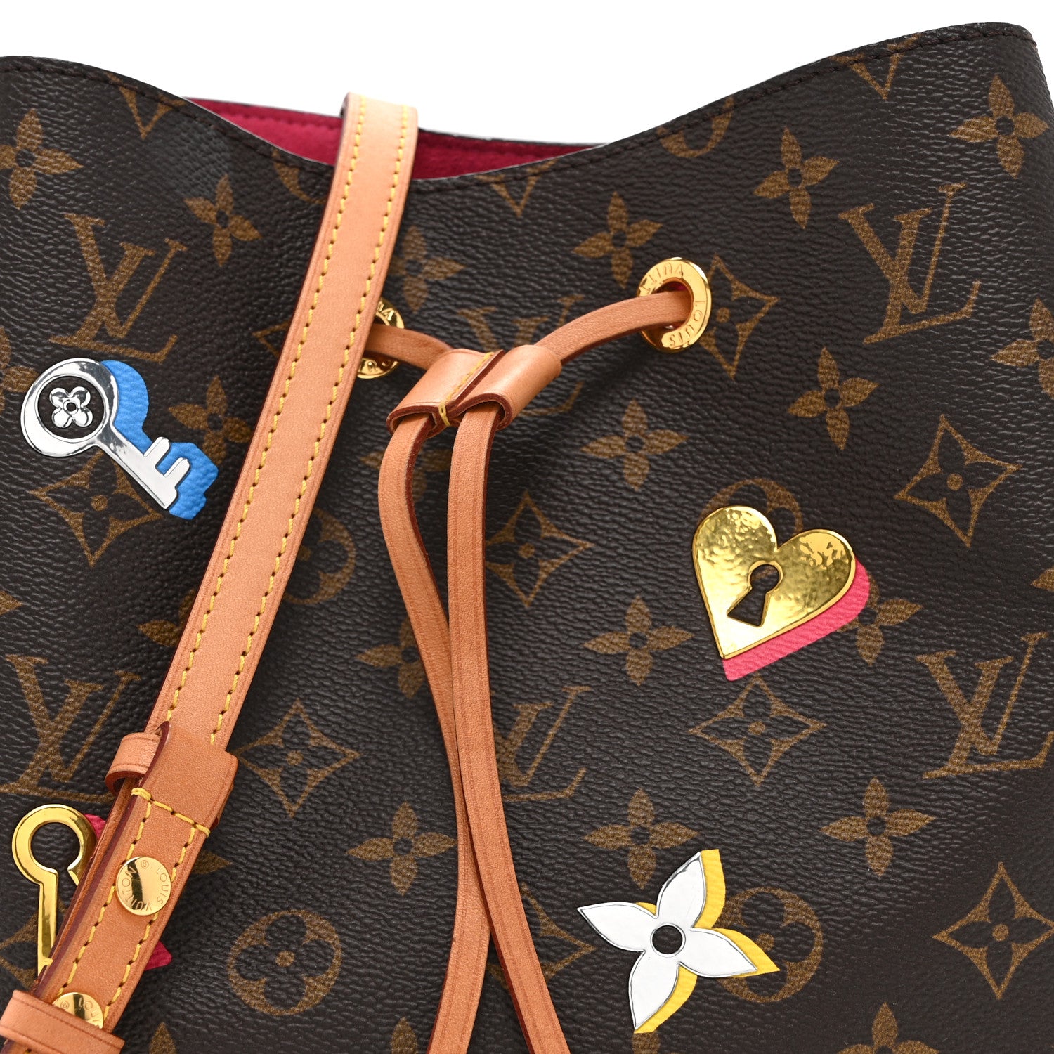 Louis Vuitton Monogram Love Lock Neonoe 9 of 11