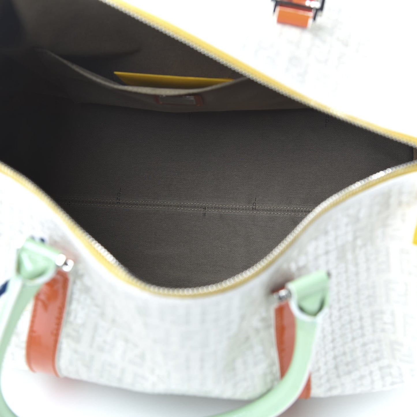 Sequin Patent Calfskin Zucchino Forever Boston White Multicolor