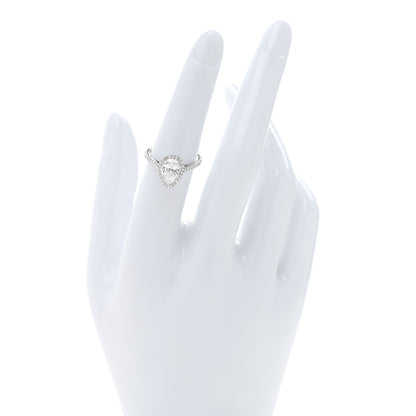 Tiffany Platinum Diamond 1.50ct Soleste Pear Cut Ring 52 6 2 of 5