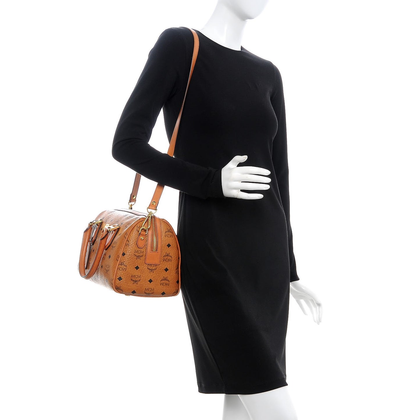 Visetos Essential Boston Bag Cognac