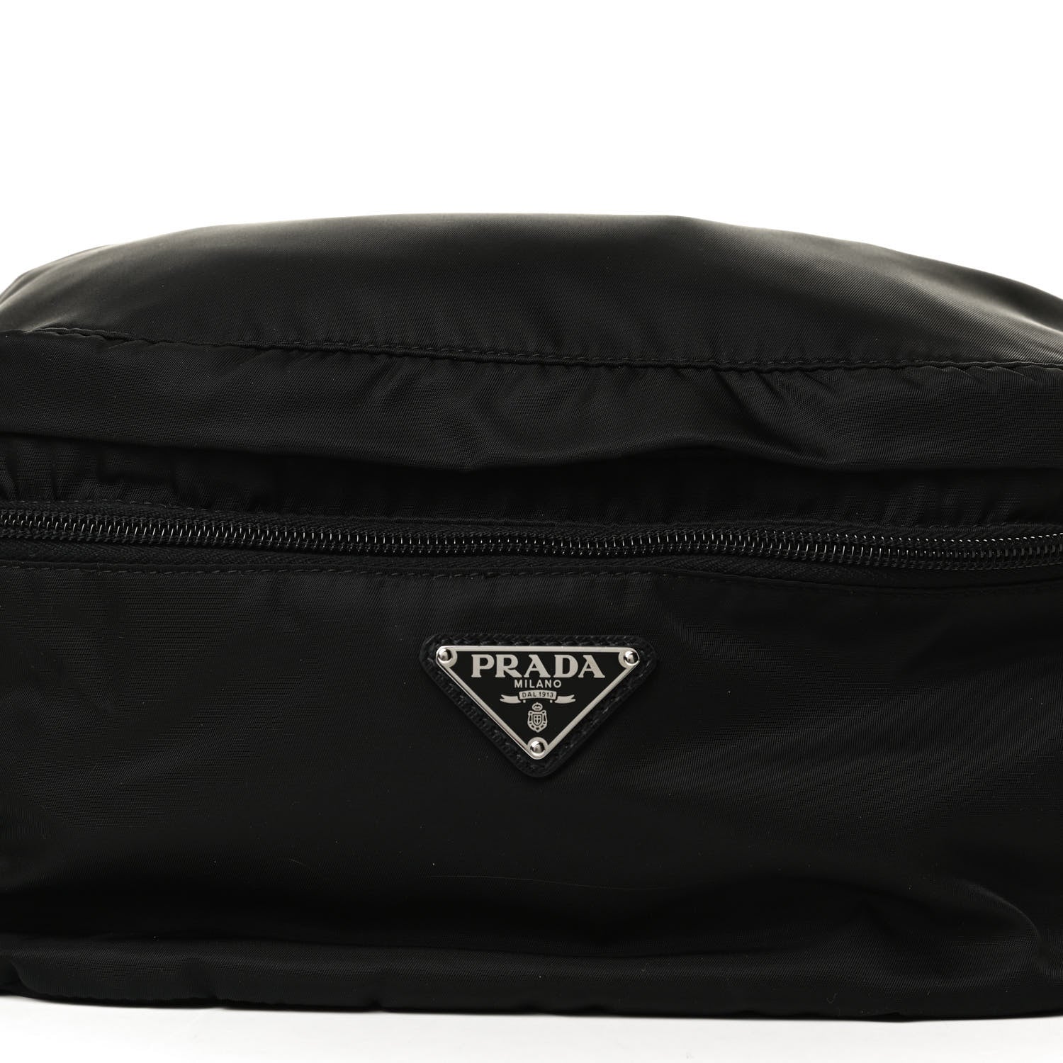 Prada Re-Nylon Saffiano Convertible Belt Bag Black 17 of 17
