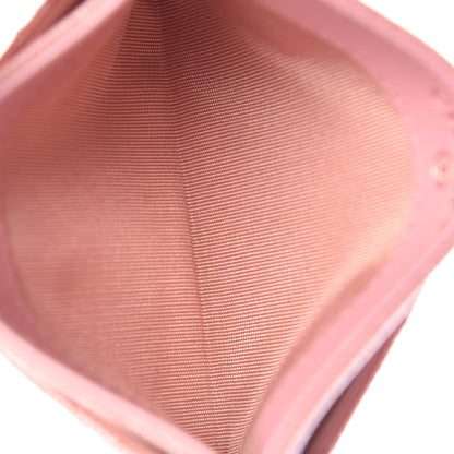 Chanel Iridescent Caviar Quilted Card Holder Pink 5 of 9