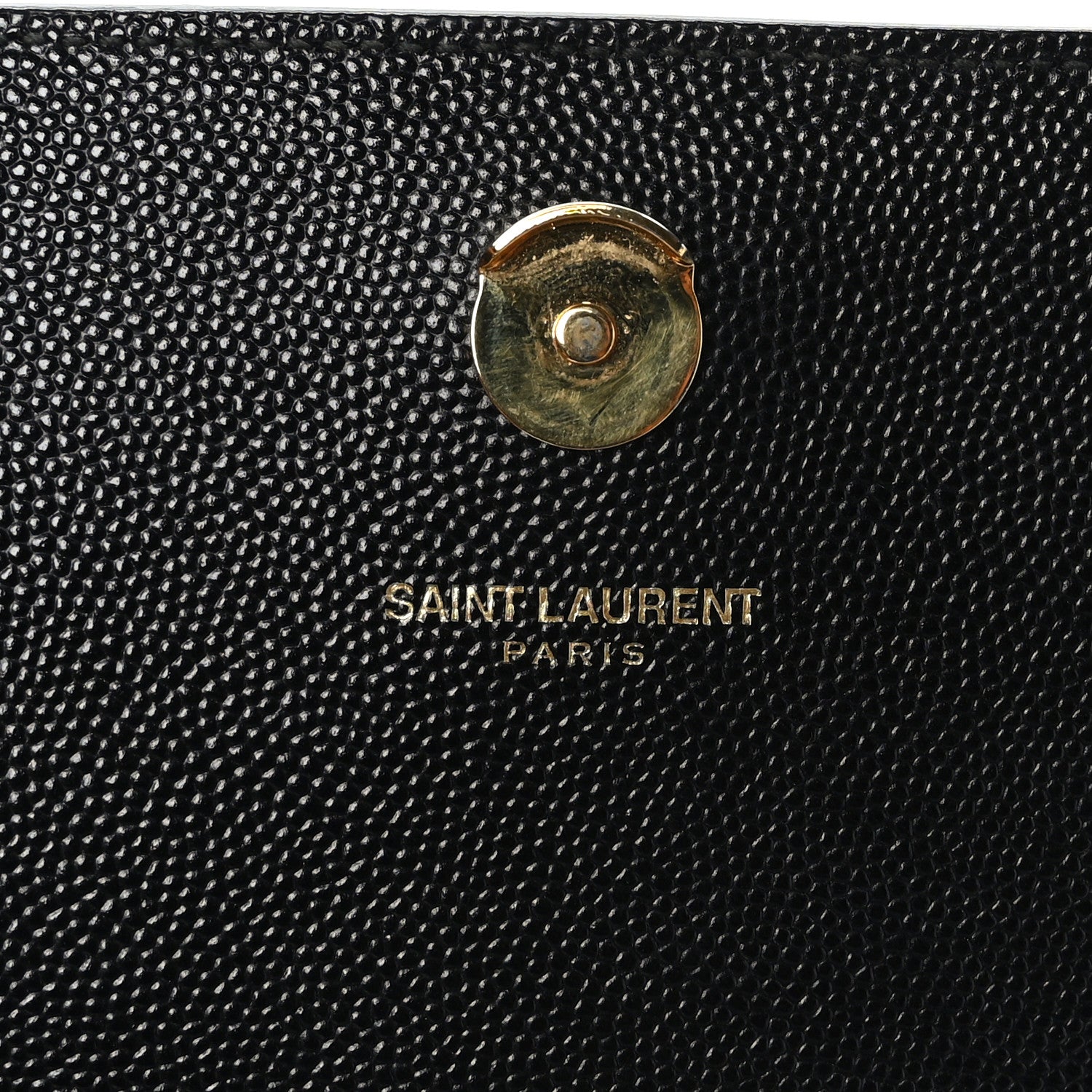 Saint Laurent Grain De Poudre Small Monogram Kate Satchel Black 6 of 8