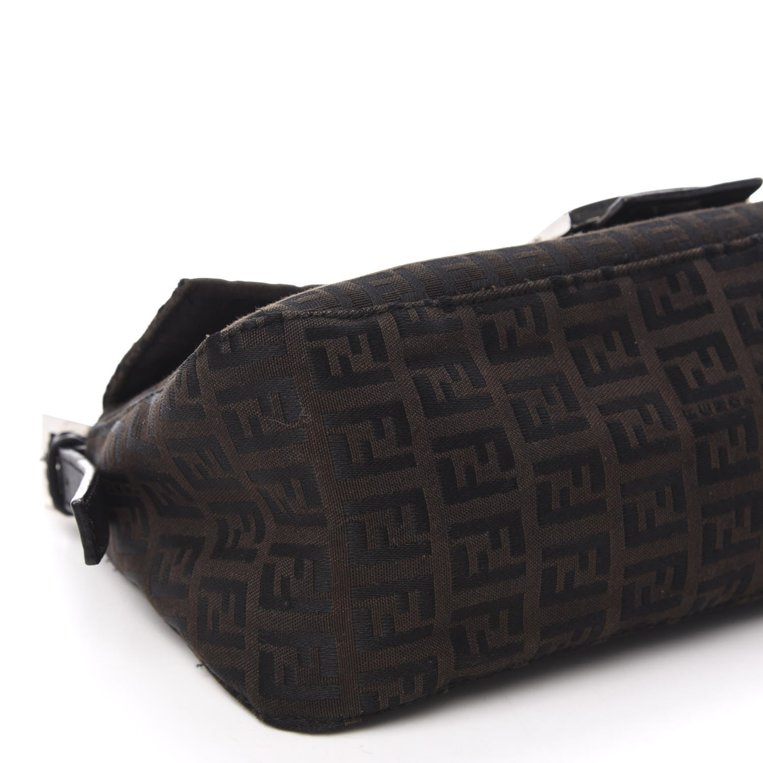 Fendi Zucchino Baguette Dark Brown 6 of 10