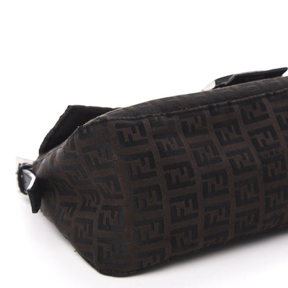 Fendi Zucchino Baguette Dark Brown 6 of 10