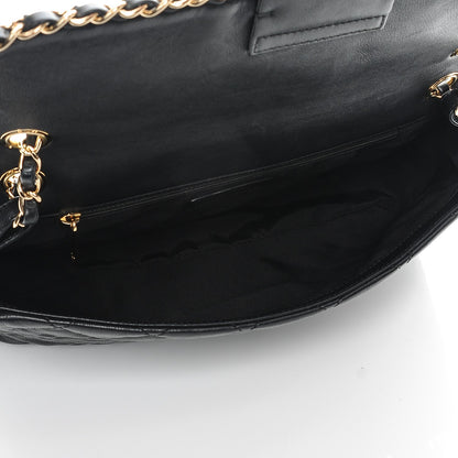 Chanel Calfskin Quilted Medium Chain Me Flap Black 5 of 7