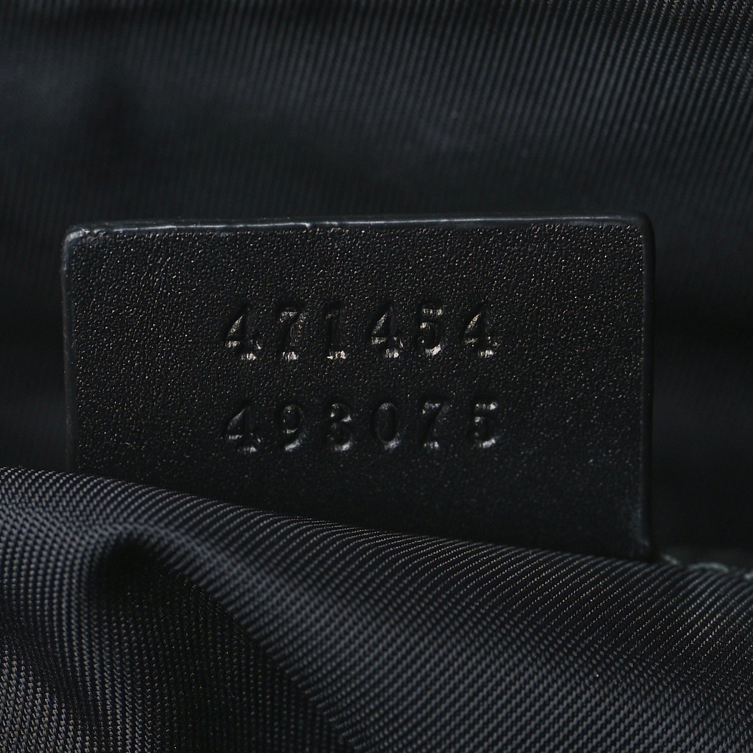 Gucci GG Supreme Monogram Web Messenger Bag Black 6 of 8