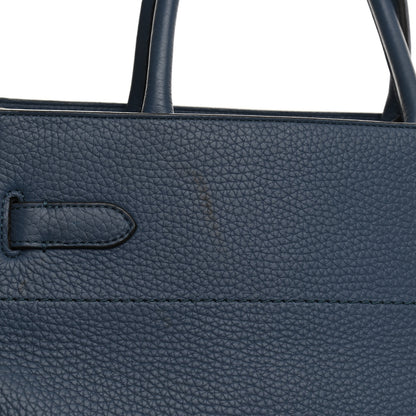 Mulberry Heavy Grain Small Belted Bayswater Tote Blue 15 of 15