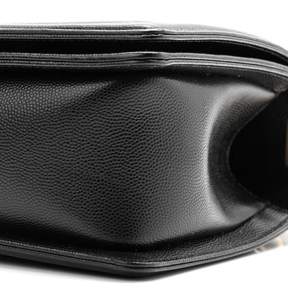 Chanel Caviar Quilted Medium Boy Flap Black 10 of 11