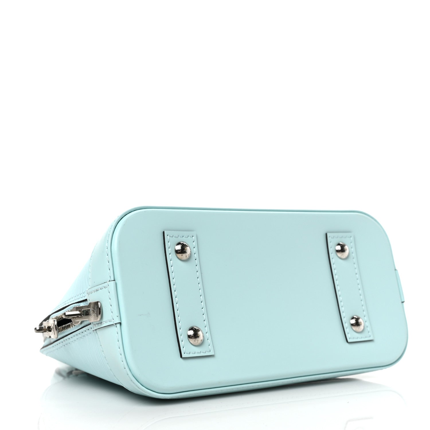Louis Vuitton Epi Jacquard Alma BB Lagoon Blue 4 of 8