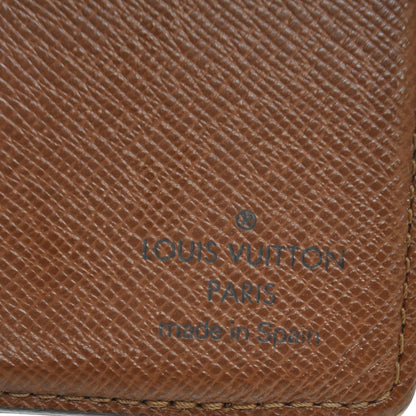 Louis Vuitton Monogram Mens Billfold Wallet 6 Credit Card Slots 6 of 8