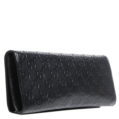 Gucci Guccissima Small Broadway Clutch Black 3 of 9
