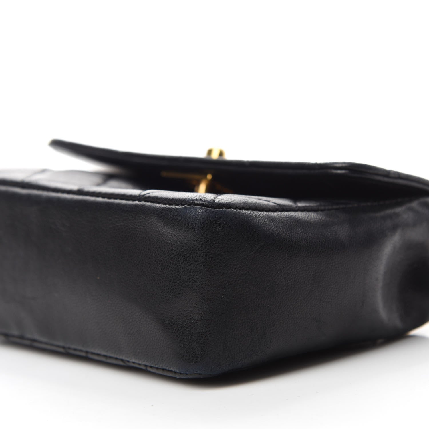 Chanel Lambskin Quilted Extra Mini Flap Black 7 of 13