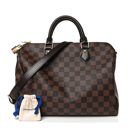 Louis Vuitton Damier Ebene Speedy Bandouliere 30 1 of 18