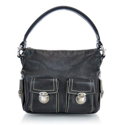 Marc Jacobs Leather Multipocket Hobo Black 1 of 12