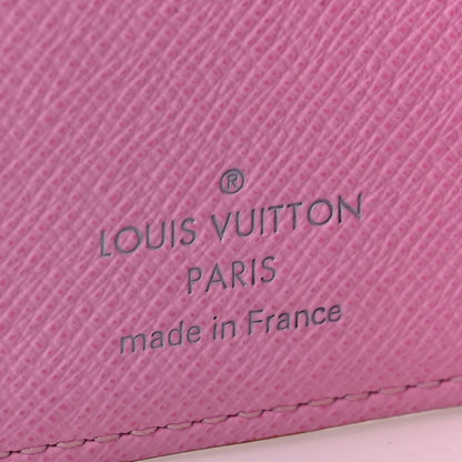 Louis Vuitton Monogram Multicolor Small Ring Agenda Cover White Litchi 6 of 6