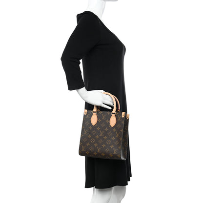 Louis Vuitton Monogram Sac Plat BB 2 of 10