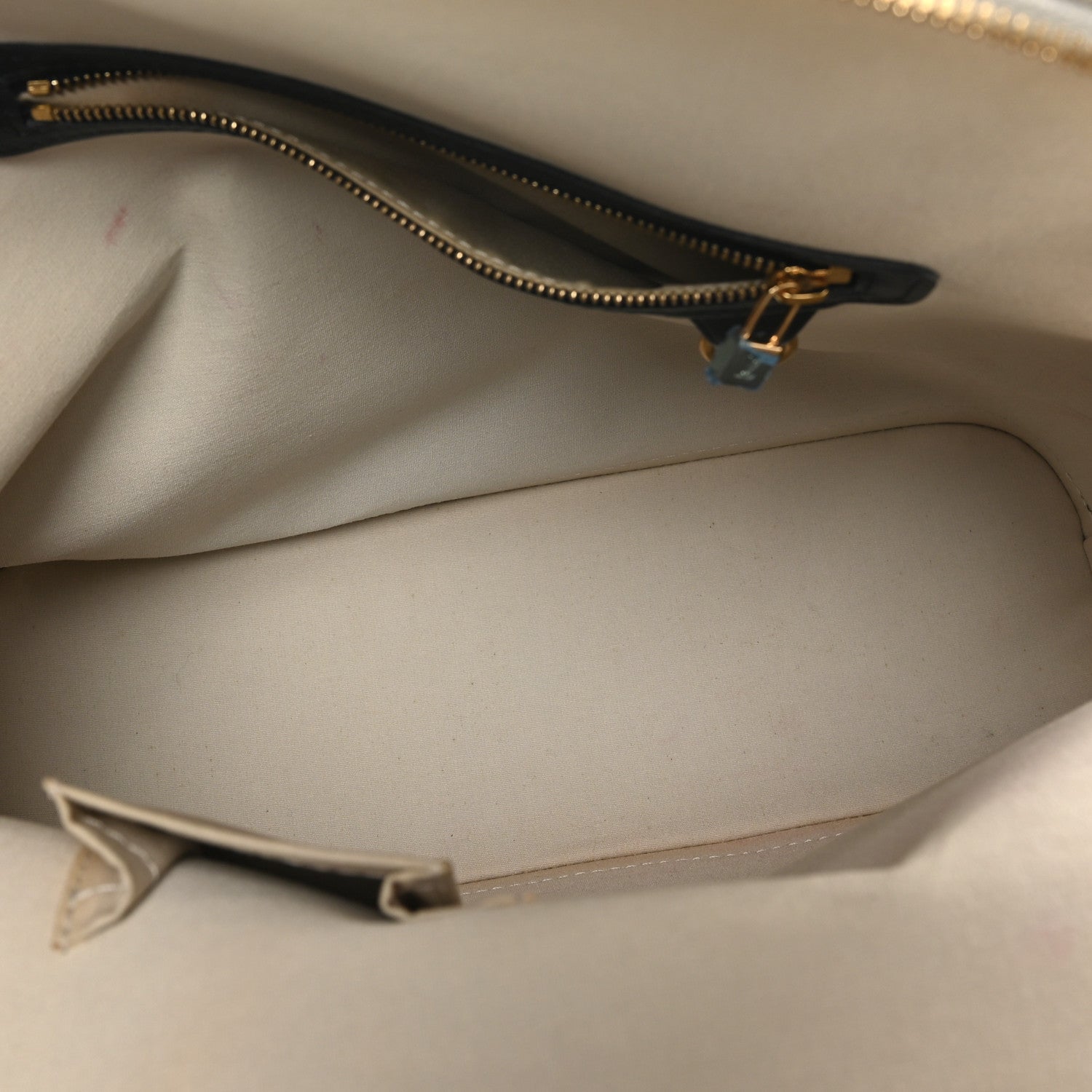 Louis Vuitton Mini Monogram Alma Haut Tote Blue 5 of 11