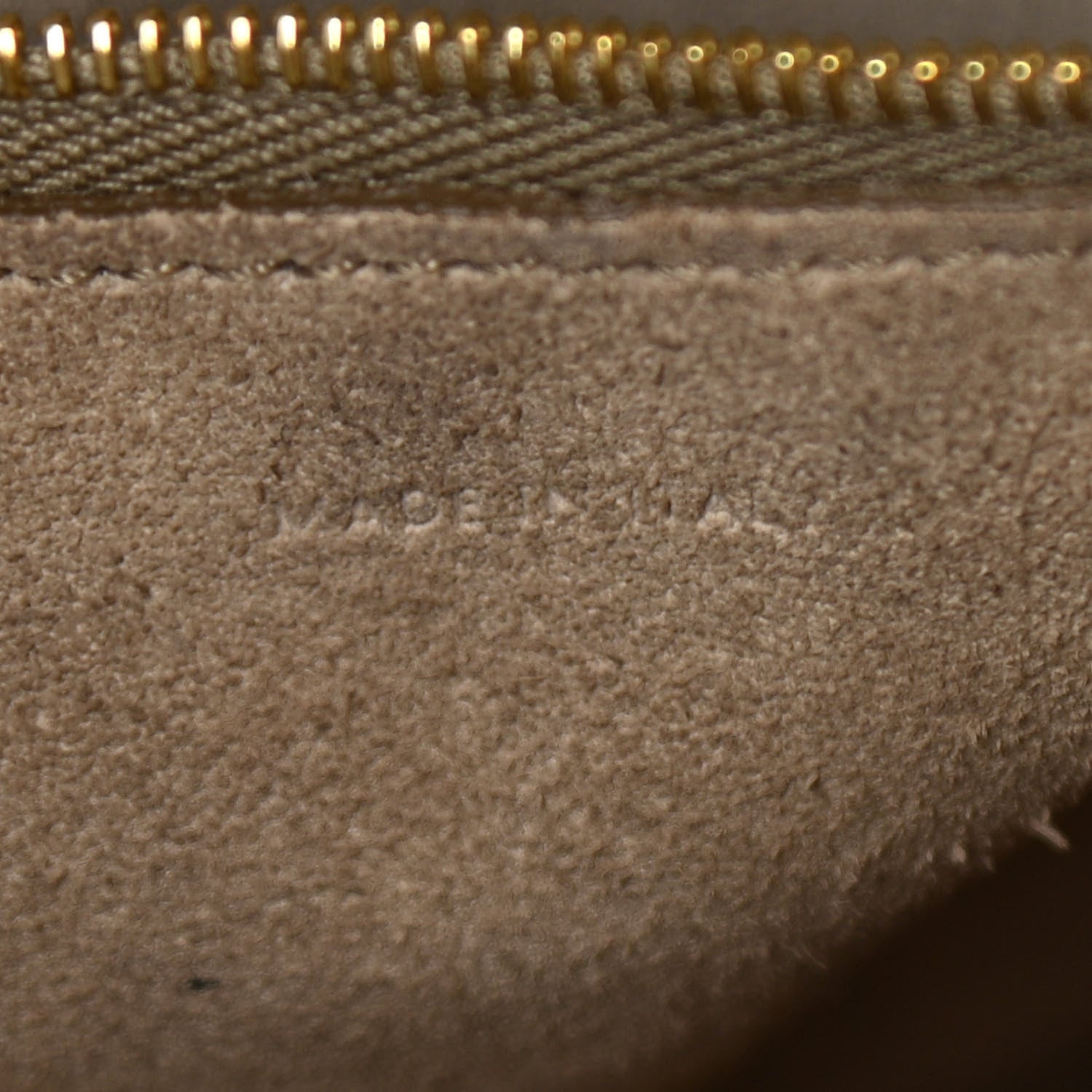Celine Soft Grained Calfskin Sangle Bucket Bag Taupe 7 of 12
