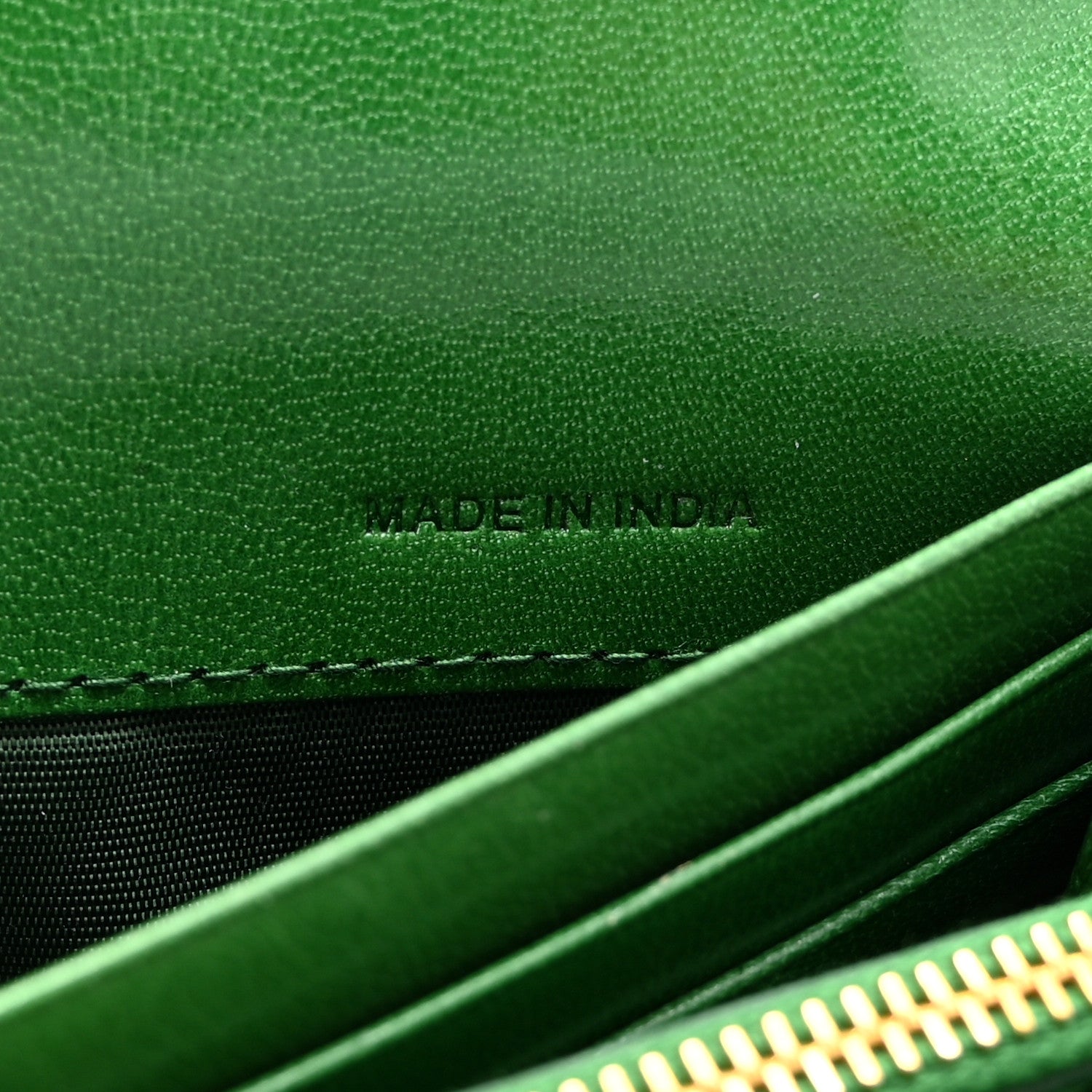 Prada Goatskin Woven Continental Flap Wallet Verde 8 of 9