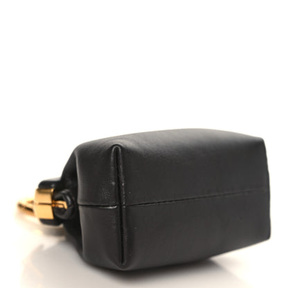 Fendi Shiny Nappa Nano Fendi First Bag Charm Ebano 3 of 7