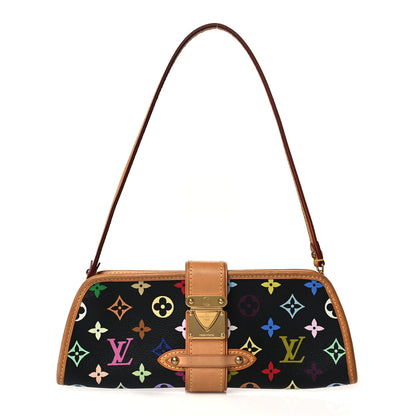 Louis Vuitton Monogram Multicolor Shirley Black 1 of 9