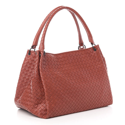 Bottega Veneta Nappa Intrecciato Parachute Bag Brique 2 of 9