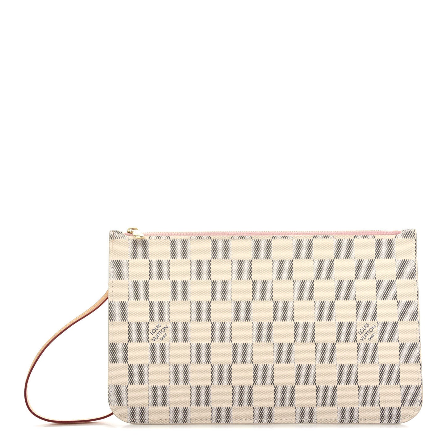Damier Azur Neverfull MM GM Pochette Rose Ballerine