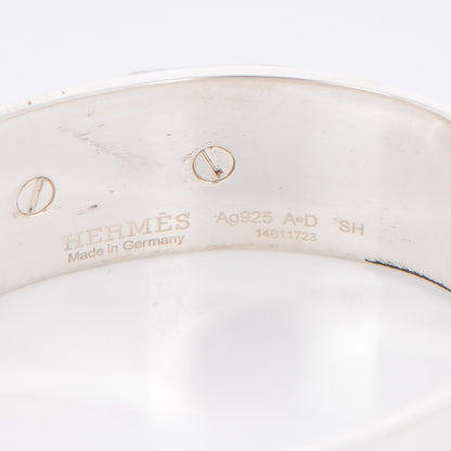 Hermes Sterling Silver MM Collier De Chien Bracelet SH 4 of 7