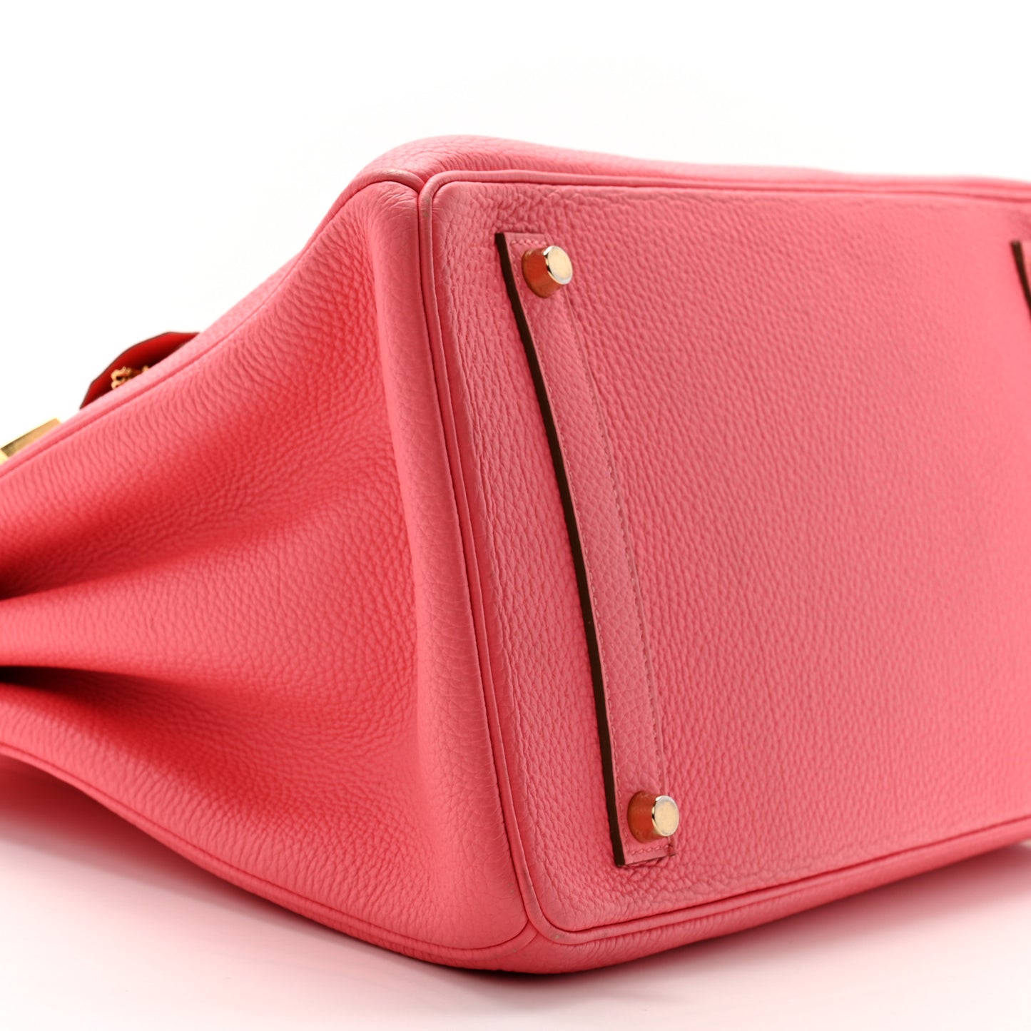 Togo Birkin 35 Rose Lipstick