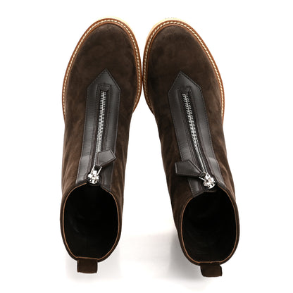 Hermes Suede Womens Jingle 55 Ankle Boot 36.5 2 of 9