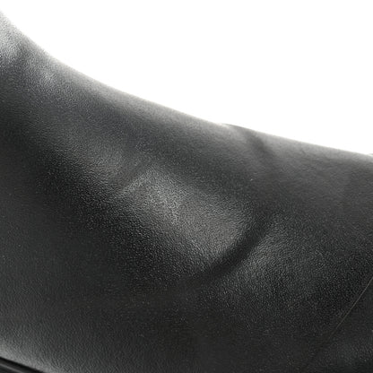 Chanel Caoutchouk CC High Boots 40 Black 15 of 16