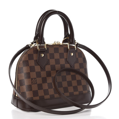 Louis Vuitton Damier Ebene Alma BB 3 of 9