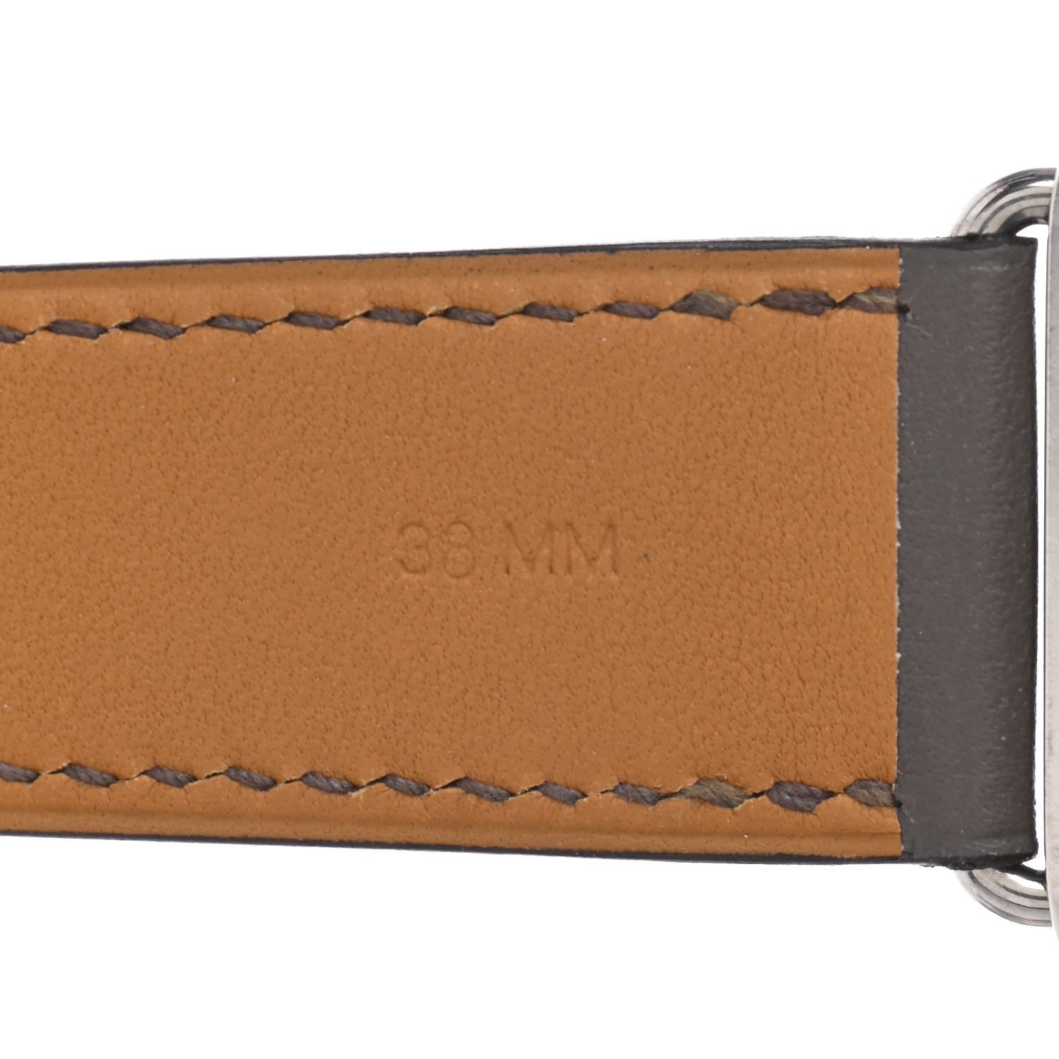 Hermes Swift 38mm Apple Watch Double Tour Band Etoupe 4 of 5