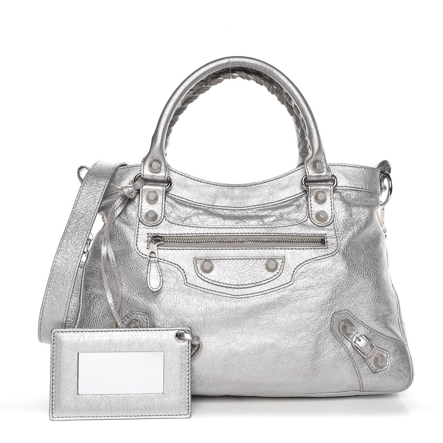 Metallic Agneau Giant 12 Silver Hardware Town Gris Aluminum