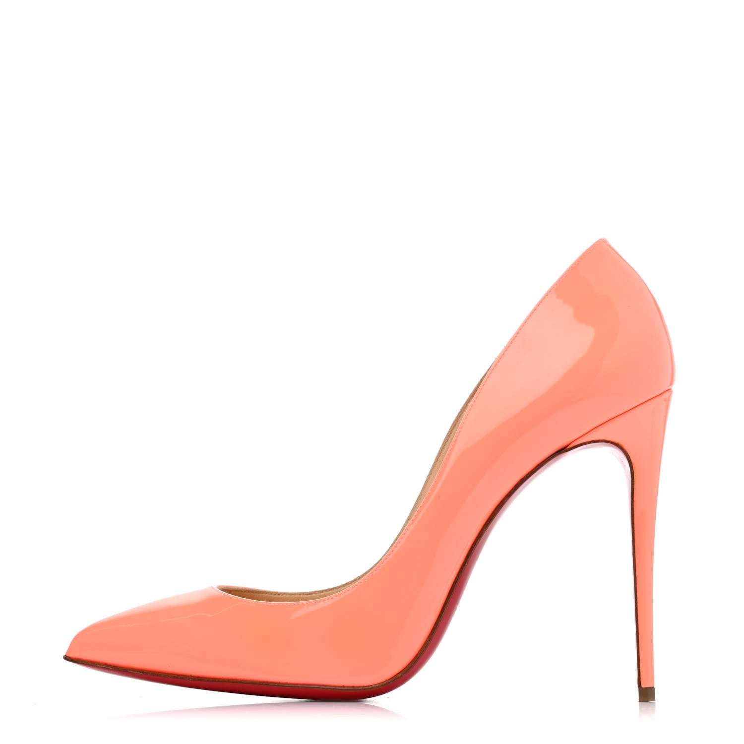 Christian Louboutin Patent So Kate 120 Pumps 41 Flamingo 1 of 4