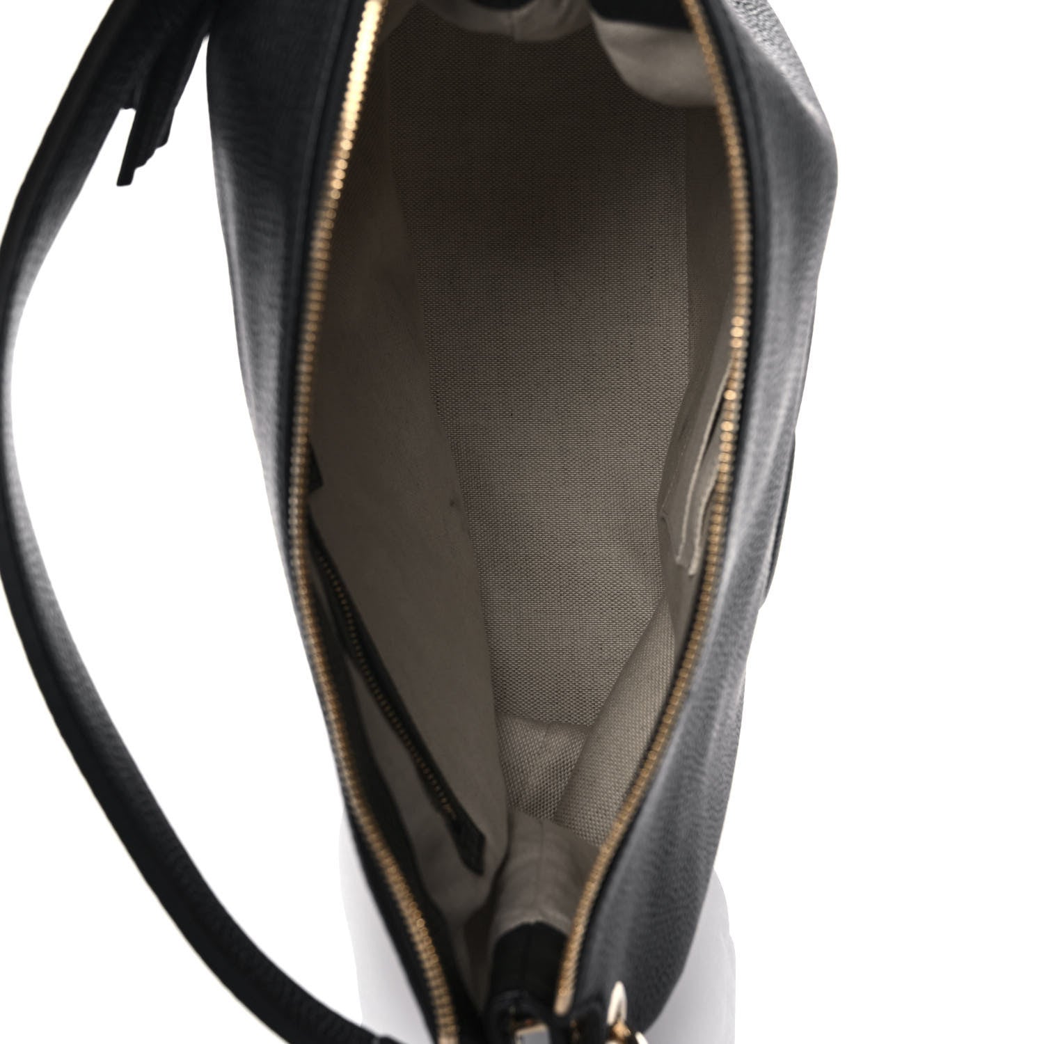 Gucci Pebbled Calfskin Large Soho Hobo Black 5 of 11