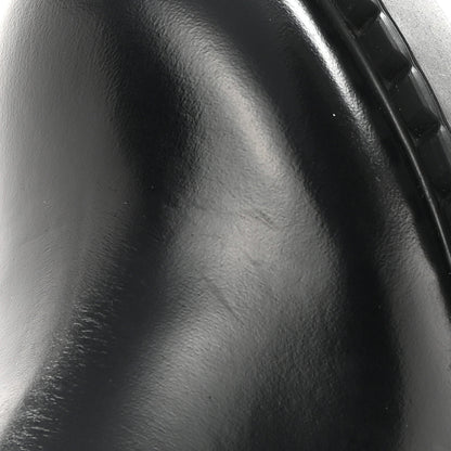 Prada Spazzolato Metal Triangle Logo 50mm Chelsea Boots 38 Black 13 of 13
