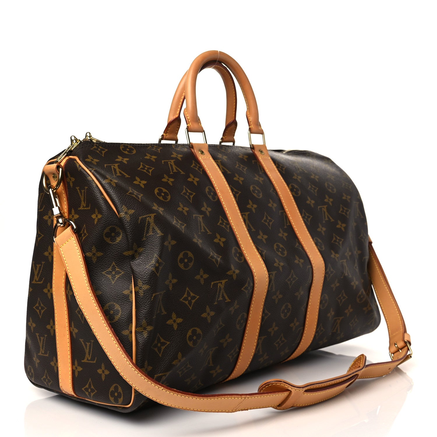 Louis Vuitton Monogram Keepall Bandouliere 45 3 of 11