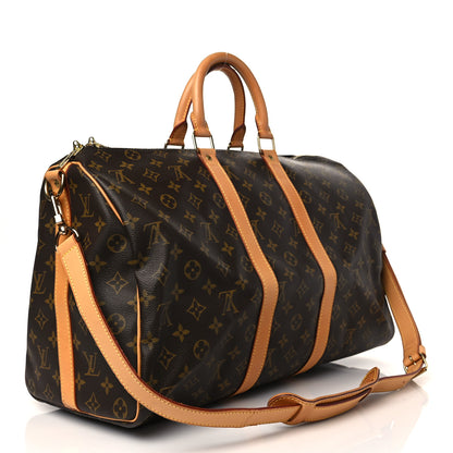 Louis Vuitton Monogram Keepall Bandouliere 45 3 of 11