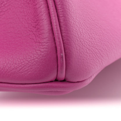 Hermes Taurillon Novillo Verso Birkin 25 Magnolia Sienne 11 of 13