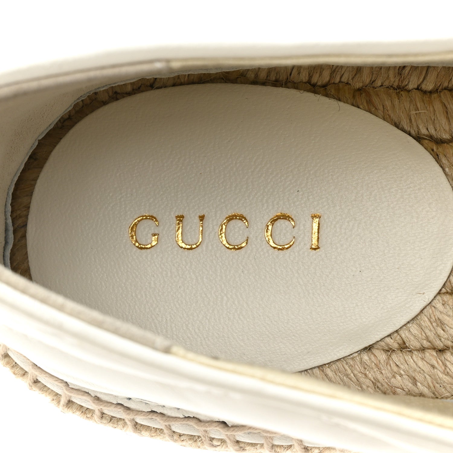 Gucci Nappa Matelasse GG Marmont Espadrilles 40.5 Great White 7 of 14