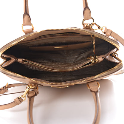 Prada Saffiano Lux Medium Promenade Tote Noisette 6 of 19