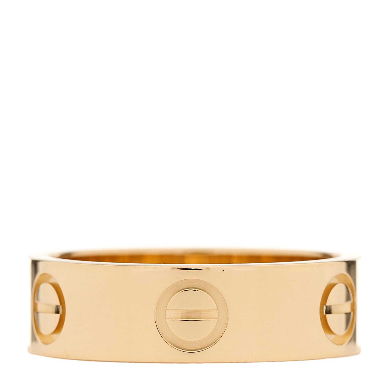 Cartier 18K Yellow Gold 5.5mm LOVE Ring 52 6 1 of 5