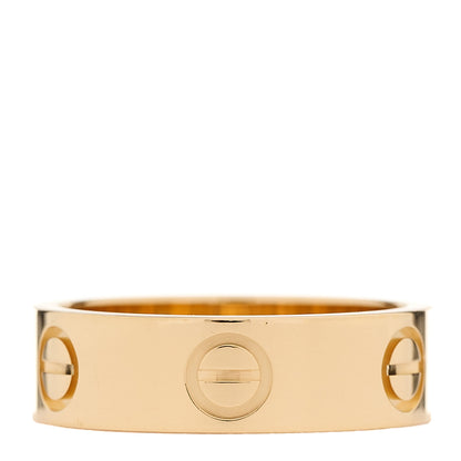 Cartier 18K Yellow Gold 5.5mm LOVE Ring 52 6 1 of 5