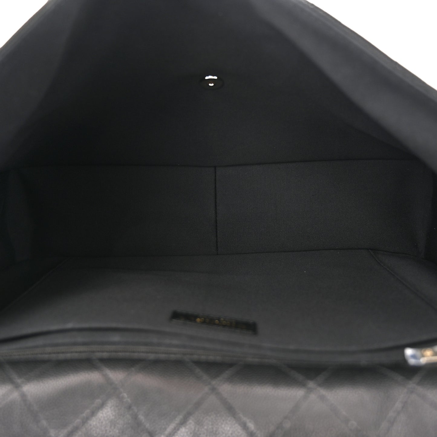 Caviar Quilted Small XXL Travel Flap Bag Black