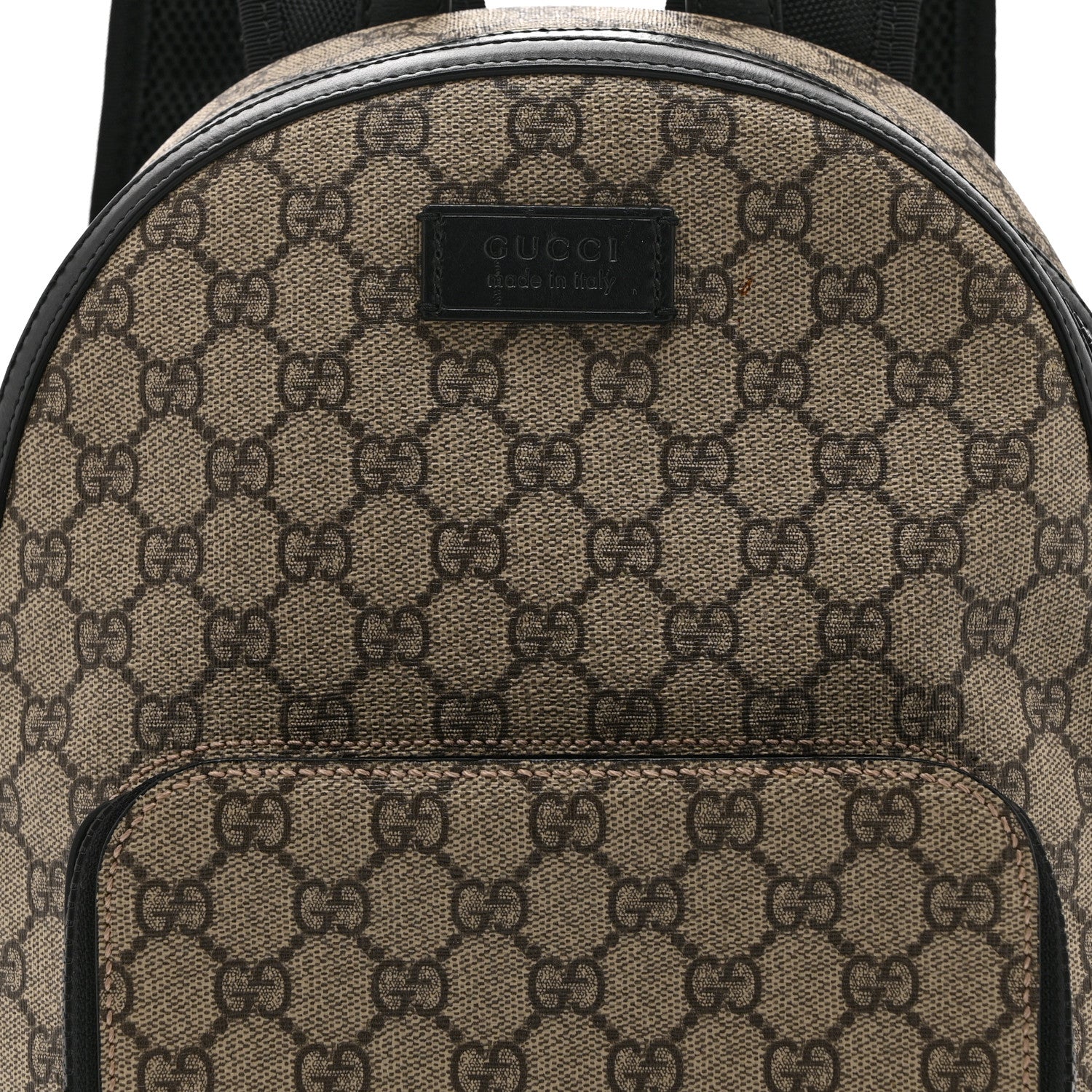 Gucci GG Supreme Monogram Small Eden Day Backpack Black 9 of 11
