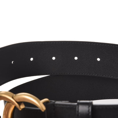 Gucci Calfskin Double G 40mm Belt 90 36 Black 6 of 6
