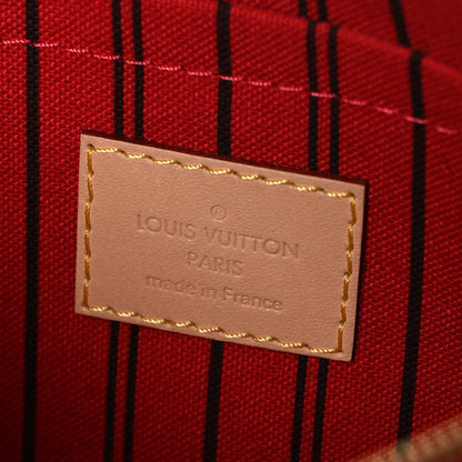Louis Vuitton Monogram Neverfull MM GM Pochette Cherry 6 of 8