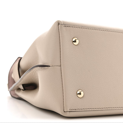 Louis Vuitton Soft Calfskin Lockme Ever MM Greige 8 of 12